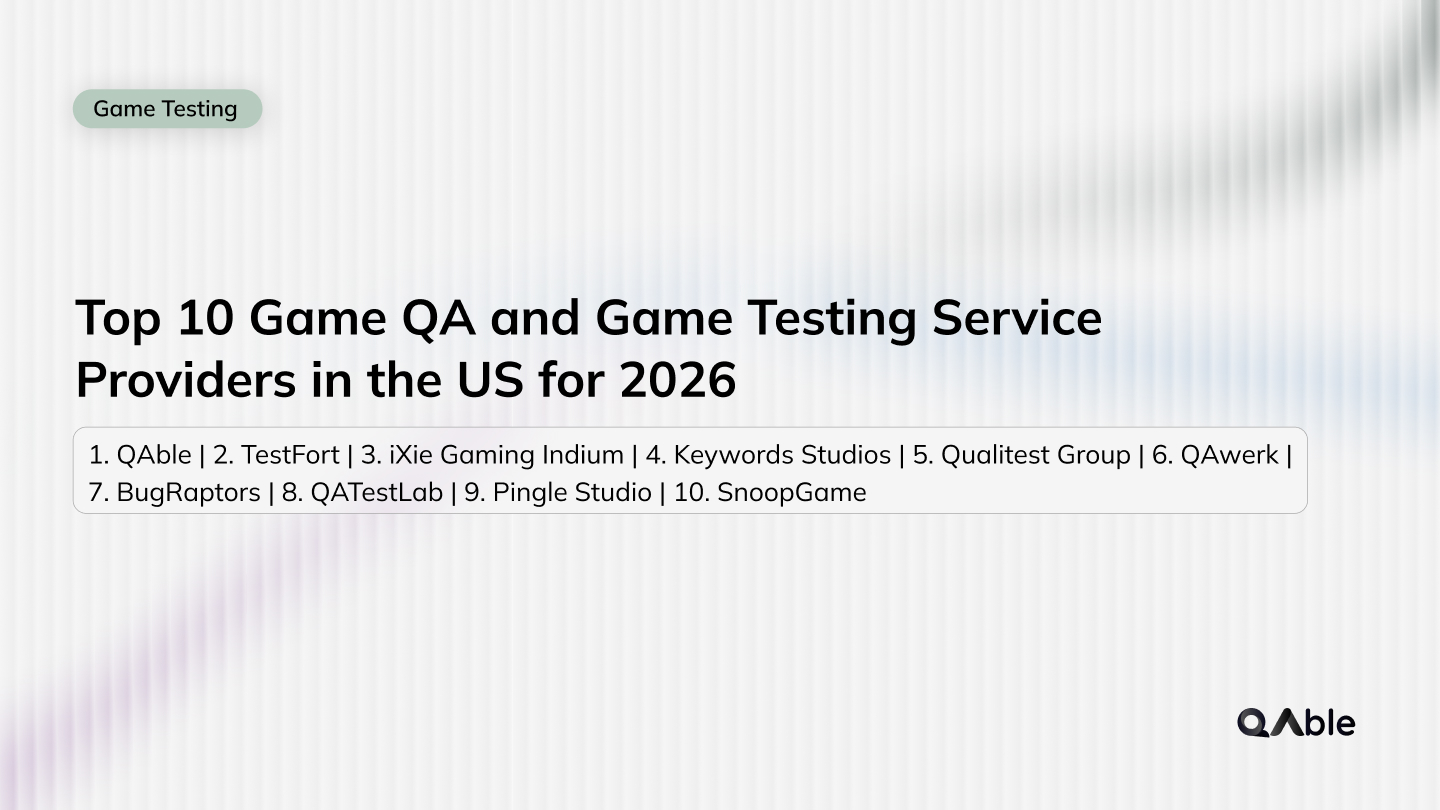 Ensure Business Continuity Your Guide To Failover Testing 2024 Top 10 Game QA And Game Testing Service Providers In The US For 2026 1 